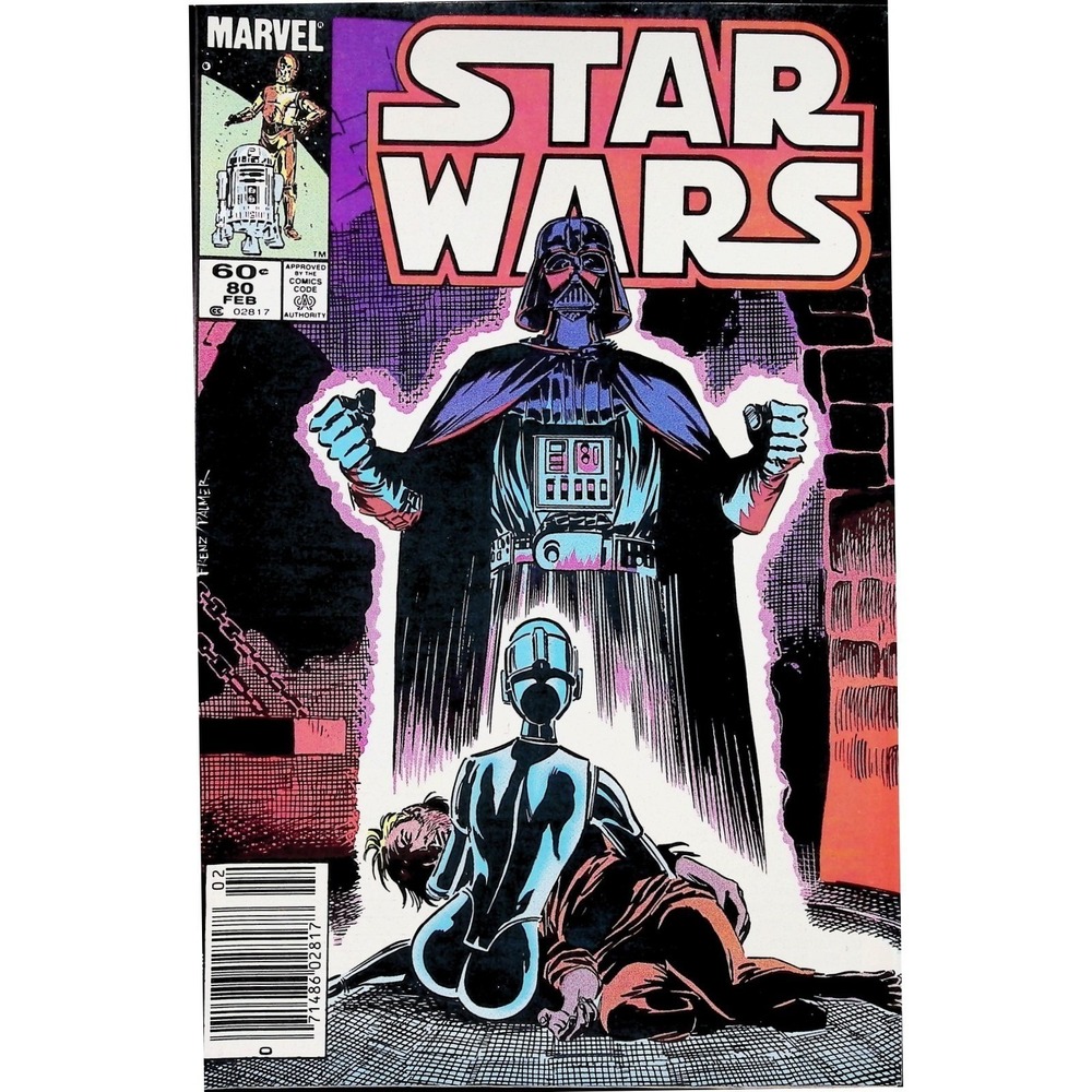 Star Wars‎ #80 Marvel 1983 Darth Vader C-3PO R2-D2 Newsstand Comic Book